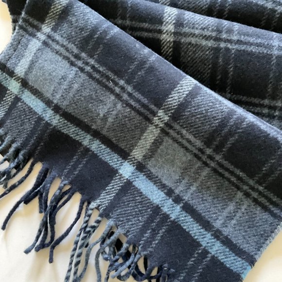 ITALIAN WOOLLEN TREASURES Men's Italian Lambswool Scarf NWT - Picture 6 of 6